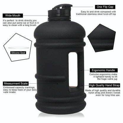 Large Capacity Portable Sports Water Bottle