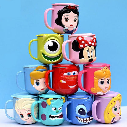 Disney Cartoon Stainless Steel Kids' Drink Cup