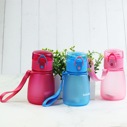 Wind Flower Child's Plastic Water Bottle with Pipette and Carry Rope