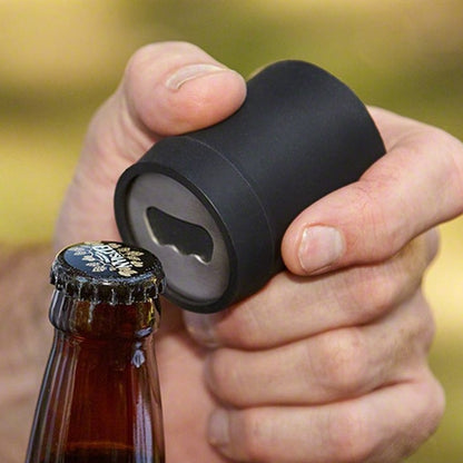 2-in-1 Drink Can Holder with Bottle Opener - 12oz Vacuum Insulated Stainless Steel