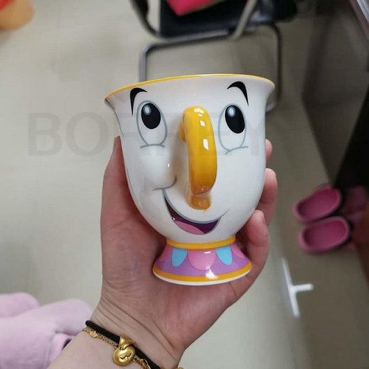 Chip Beauty and the Beast Cartoon Coffee Mug ( 3 Sizes )